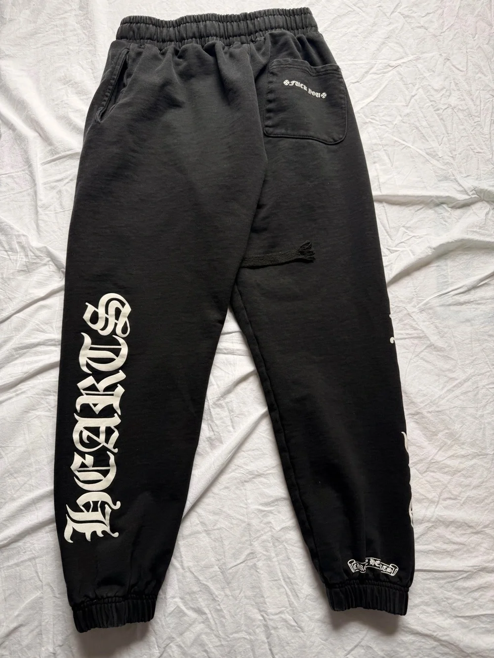 Chrome Hearts Black Cross Print Sweatpants - Picture 5 of 10